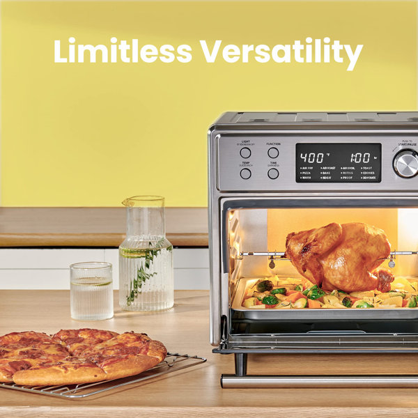 COMFEE' 12in1 Toaster Oven Air Fryer Combo Rotisserie, Countertop